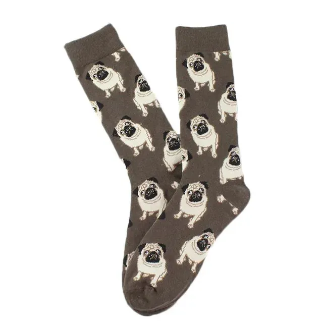 Hip Hop Geometric Printing Socks