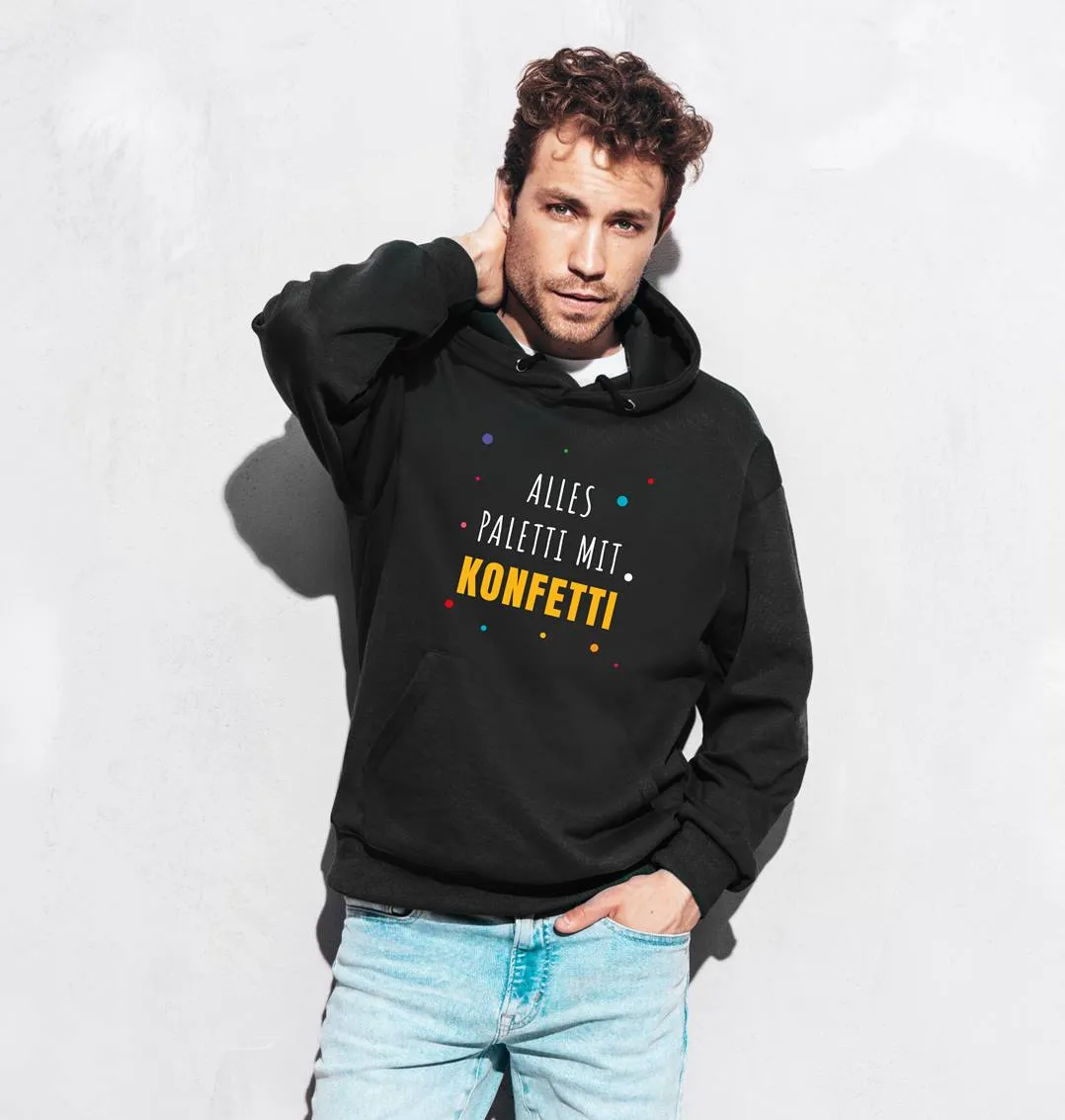 Hoodie - Alles paletti mit Konfetti