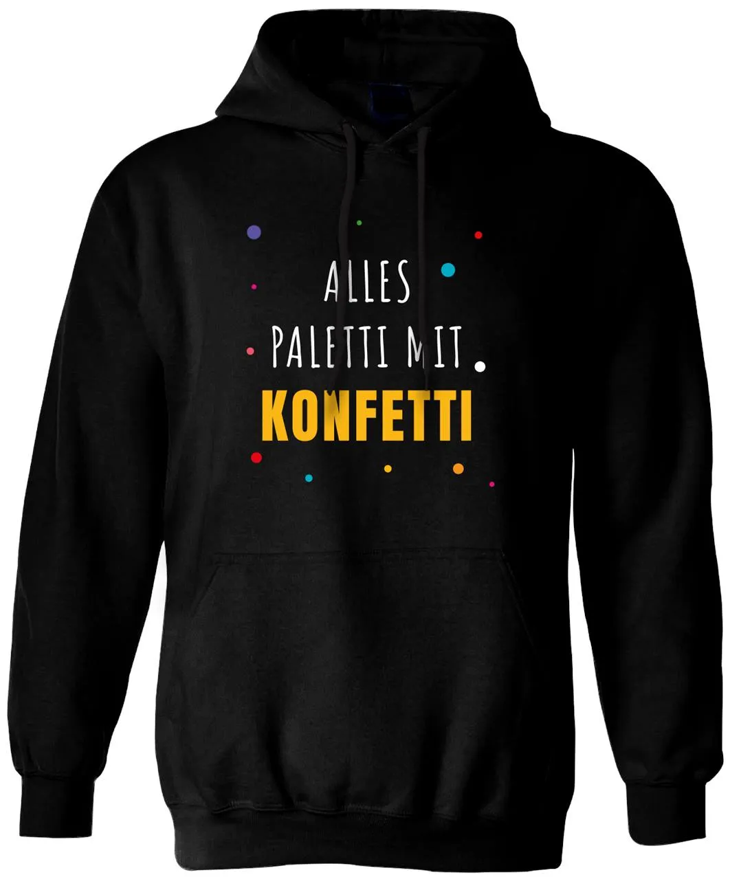 Hoodie - Alles paletti mit Konfetti