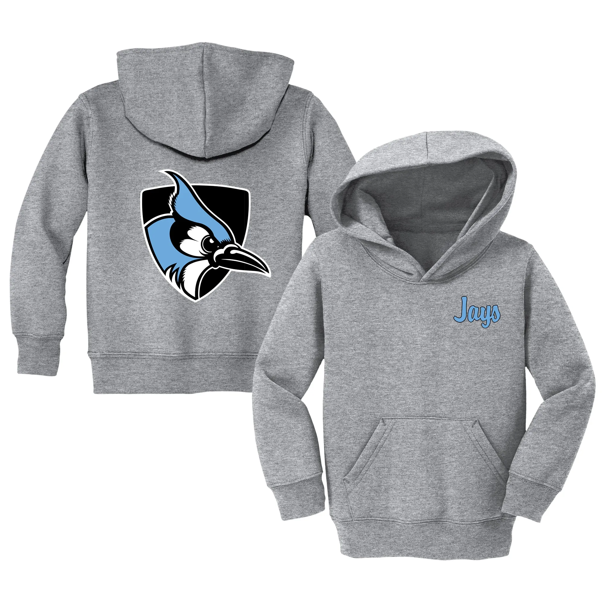 Johns Hopkins Blue Jays Logo Toddler Pullover Sweatshirt