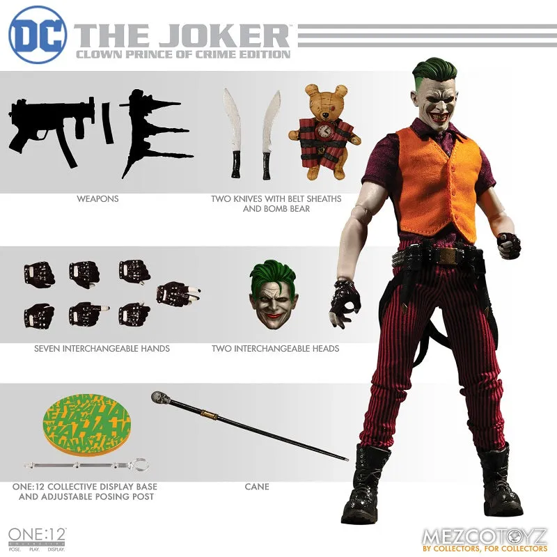 Joker Clown Prince of Crime edition One:12 Collective action figure (Batman)