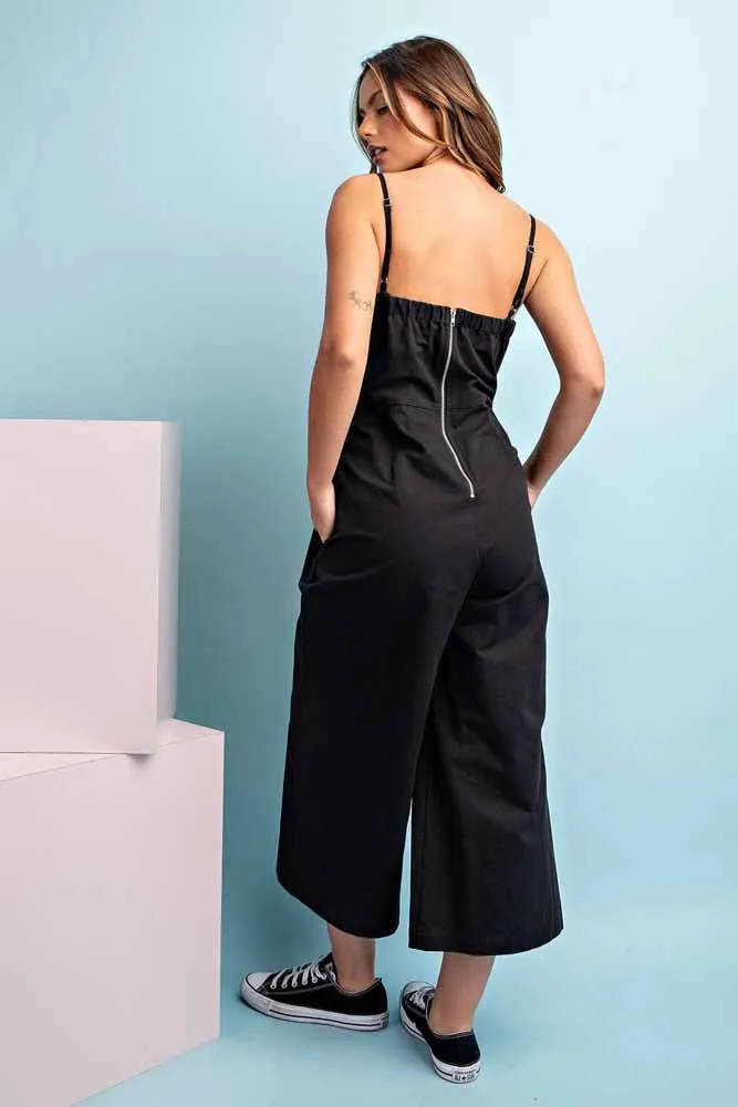 Jumpsuit in Ash Black by Eesome