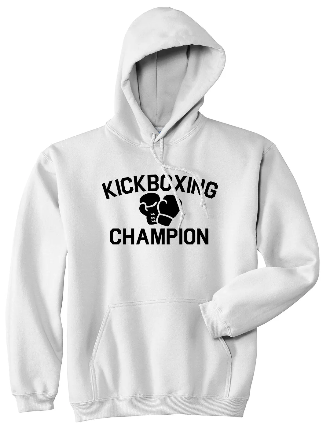 Kickboxing Champion Mens Pullover Hoodie