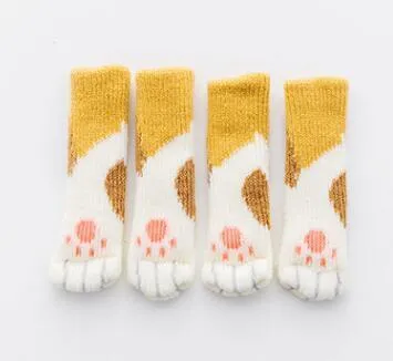 Kitty Paw Chair Socks