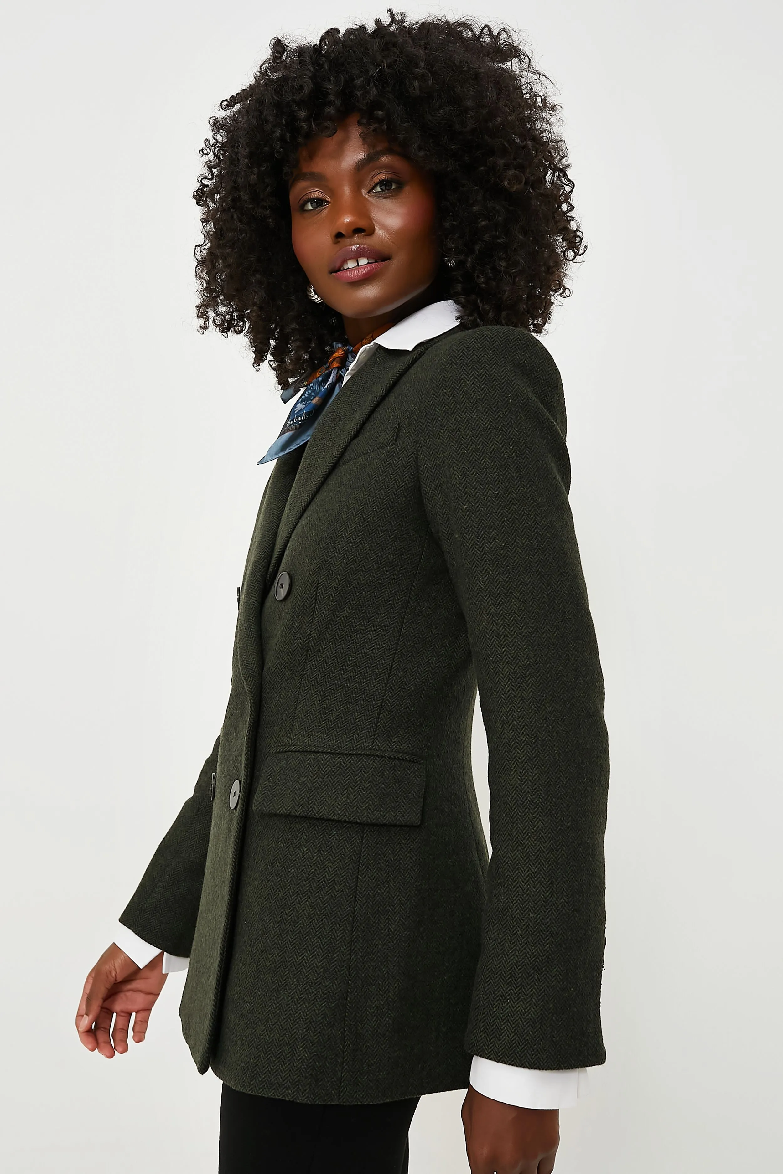 Loden Black Ellette Dickey Jacket