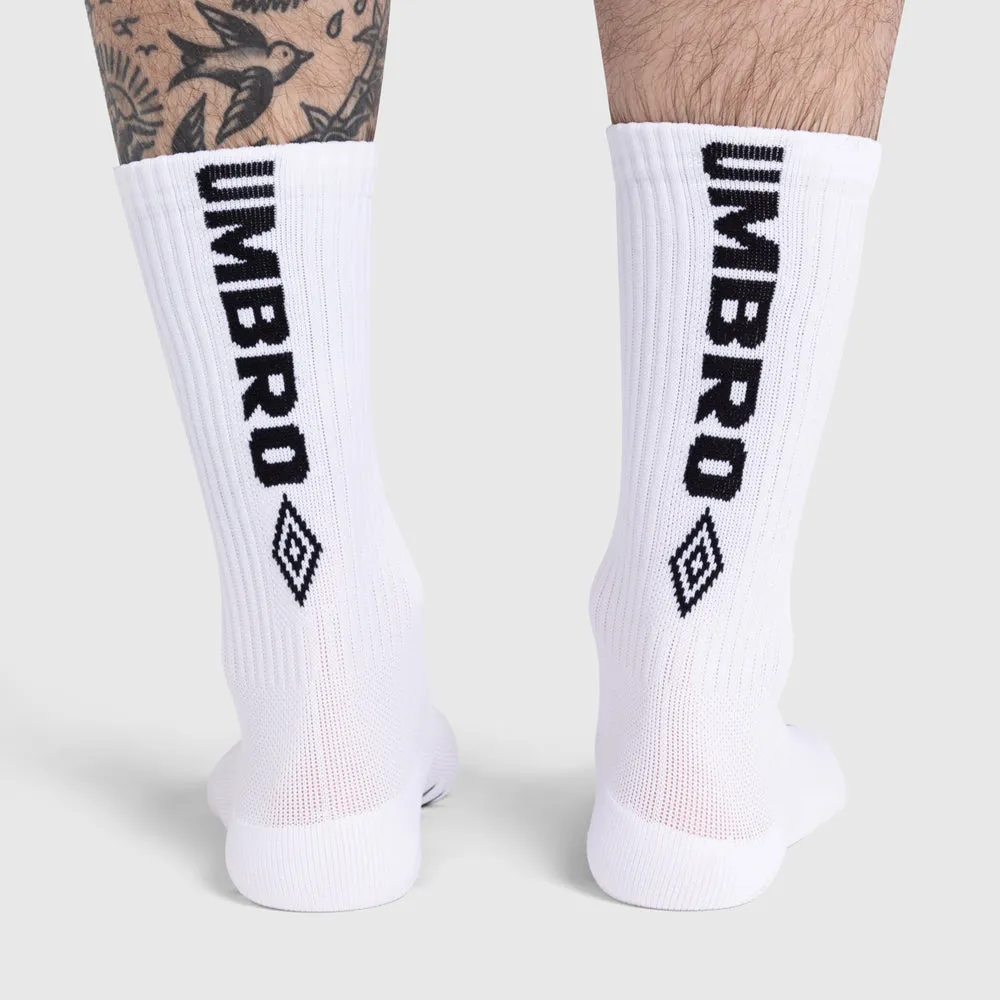 Mens Football Grip Socks 1 Pack - White