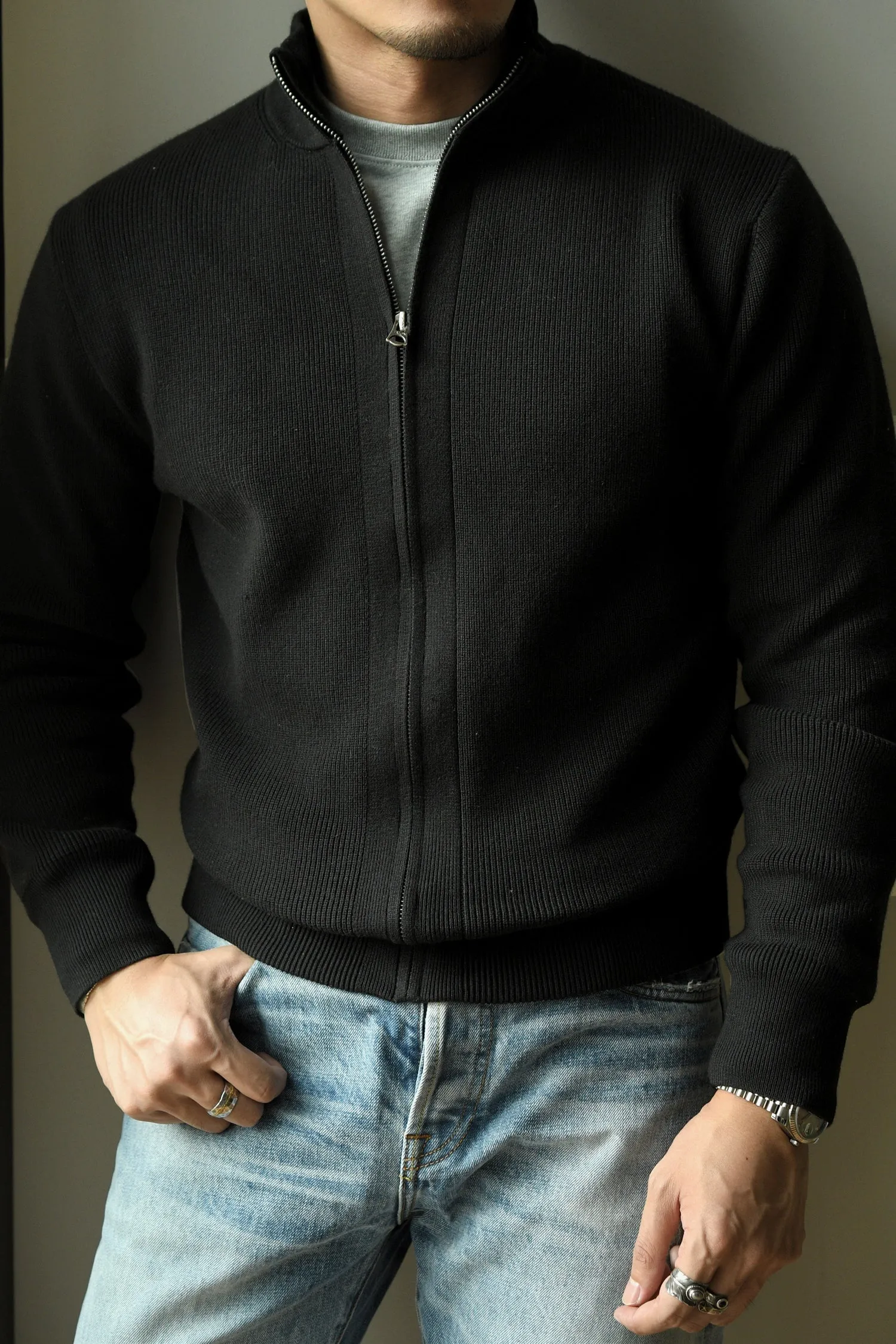 Men's Full Zip Cardigan