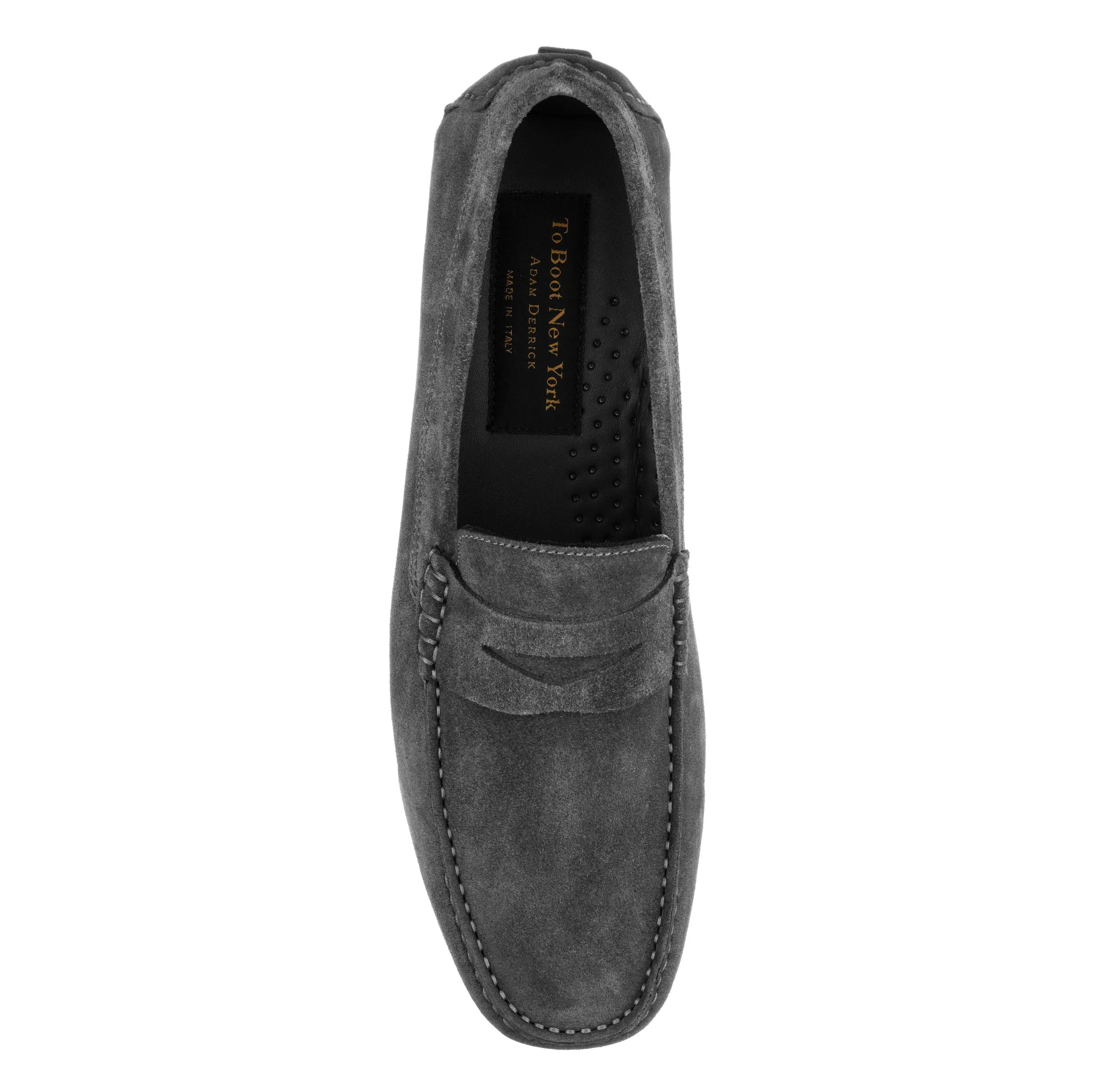 Mitchum Grey Suede Driving Shoe