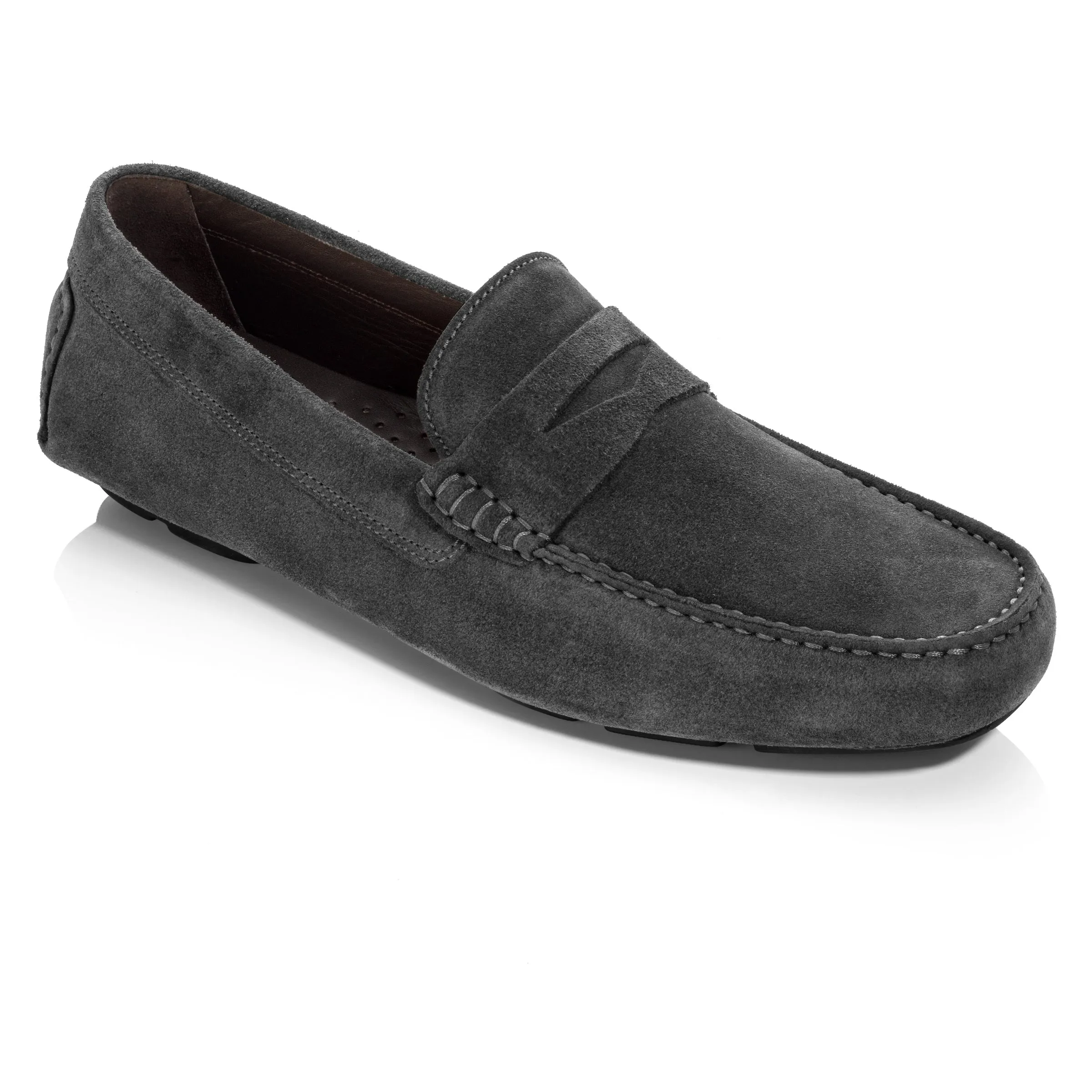 Mitchum Grey Suede Driving Shoe