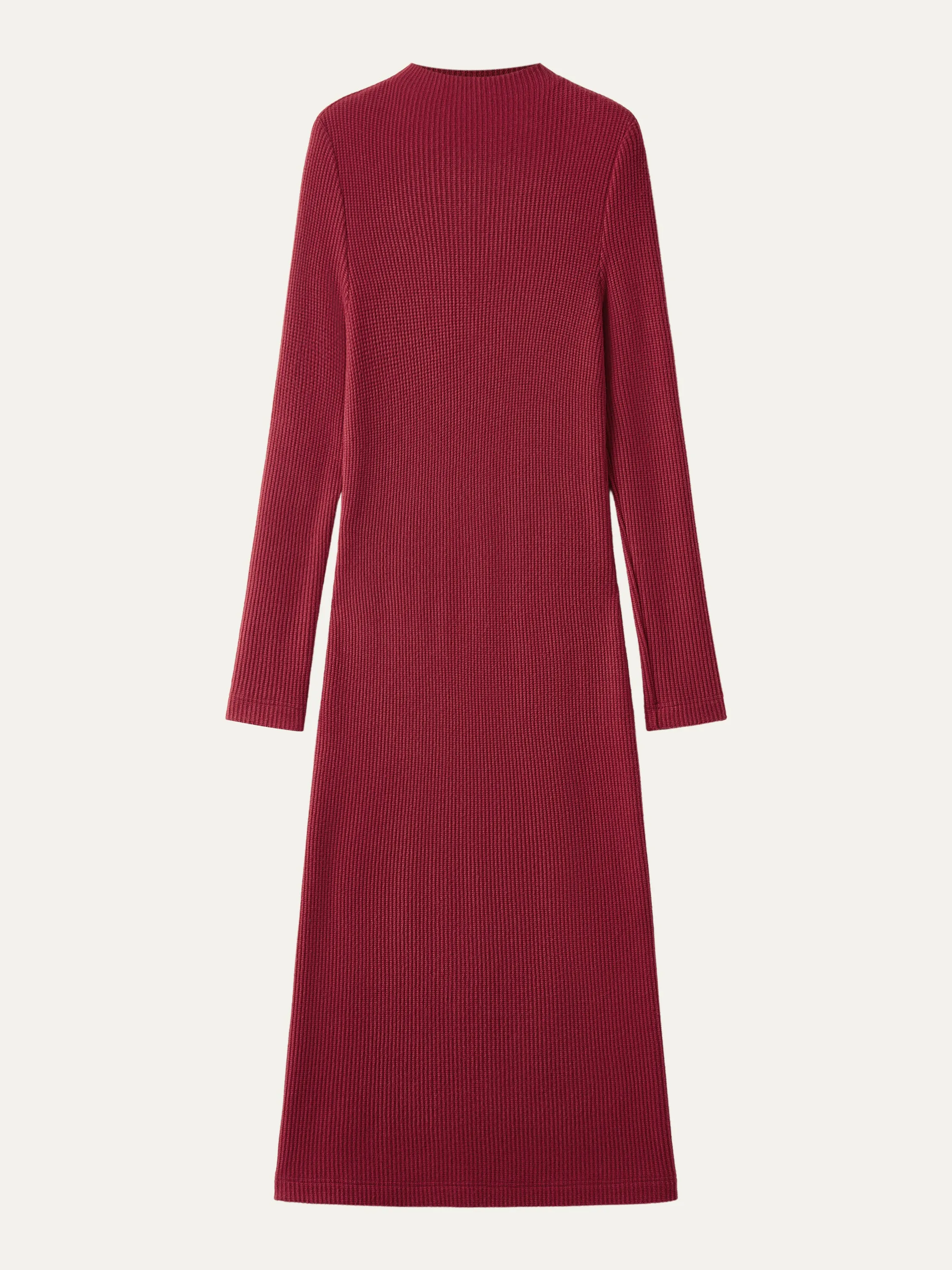 Mockneck Midi Sweater Dress