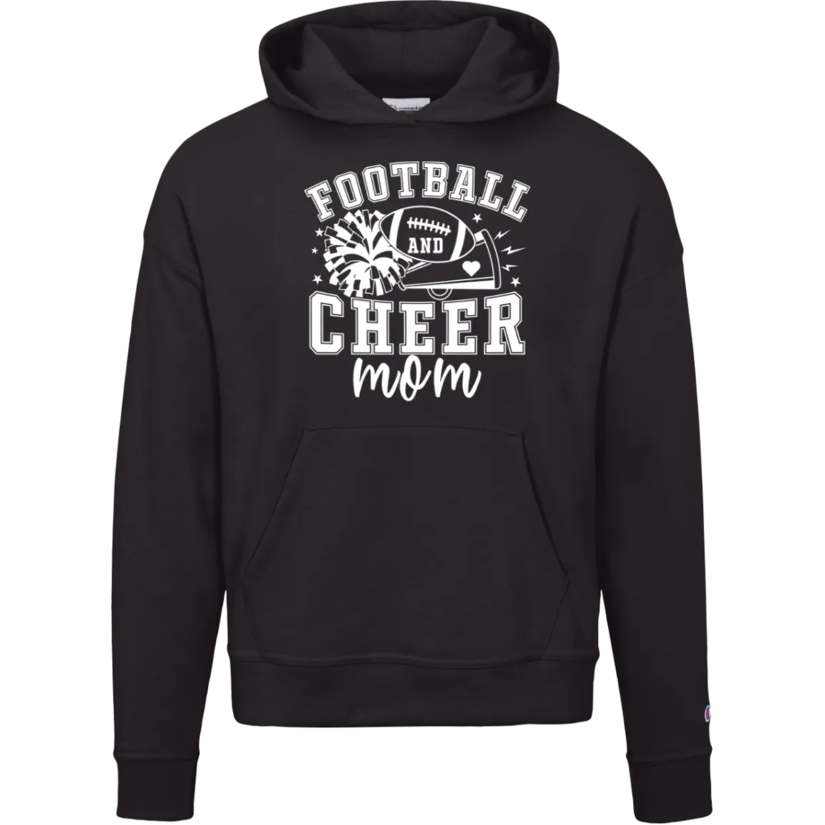 Mom of Both S760 Champion Womens Powerblend Hoodie