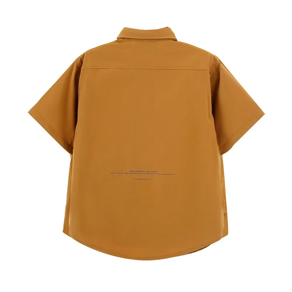 Multi Pocket MA1 Shirt with Attachable Sleeves