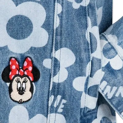 New - Women's Minnie Mouse Jeans Jacket - L - Disney Store