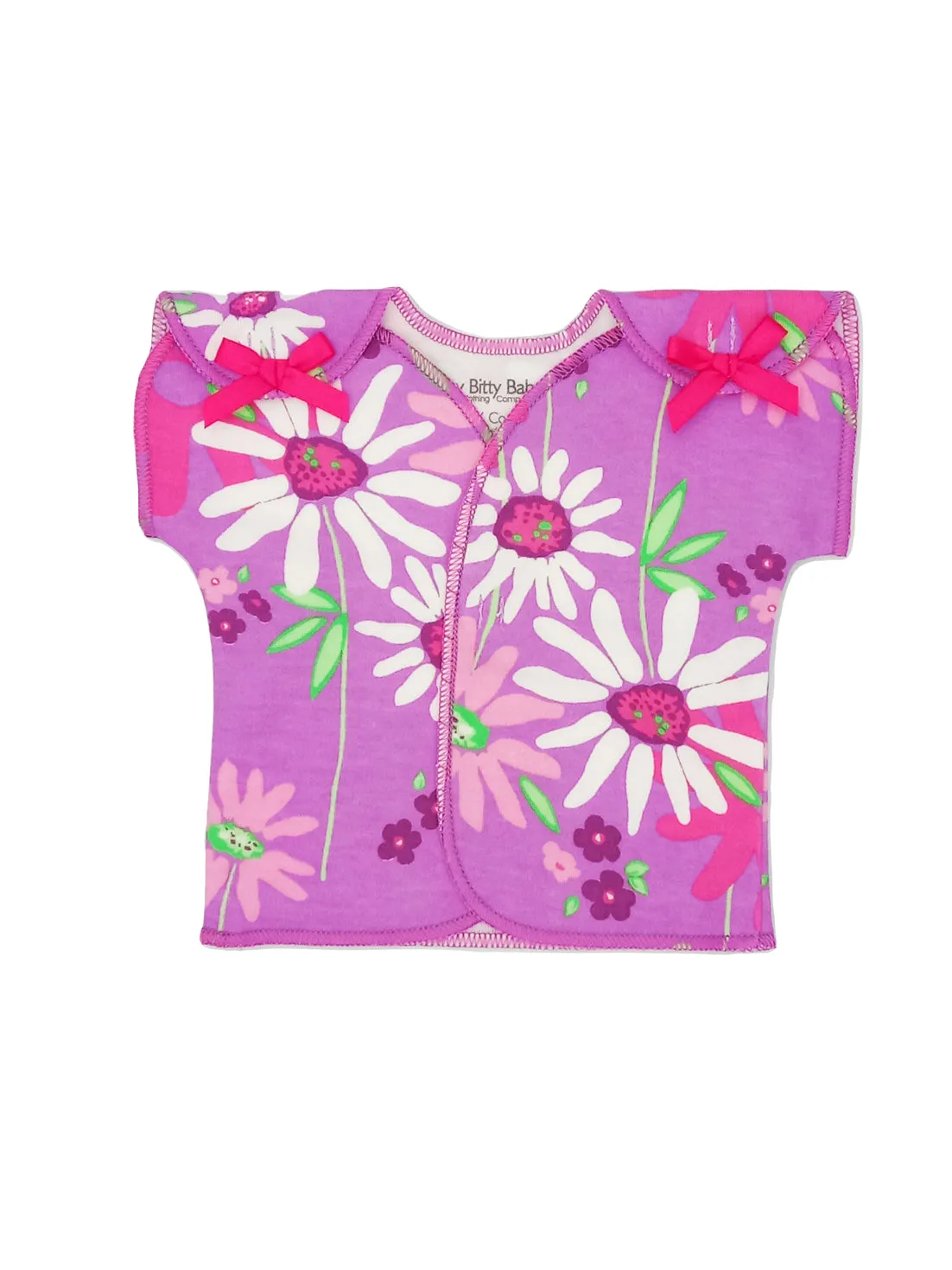 NICU Baby Top, Bright Floral