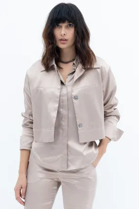 Nude Jacket (Satin)