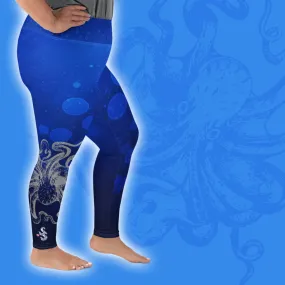 Octopus Hug Plus Size Leggings