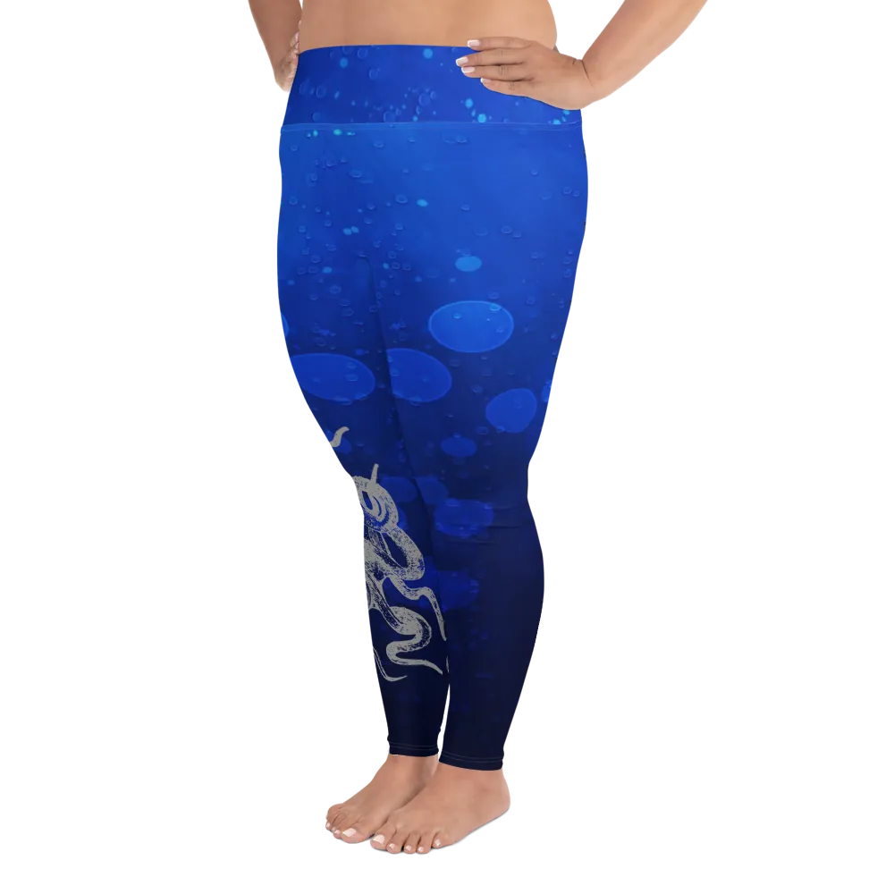 Octopus Hug Plus Size Leggings