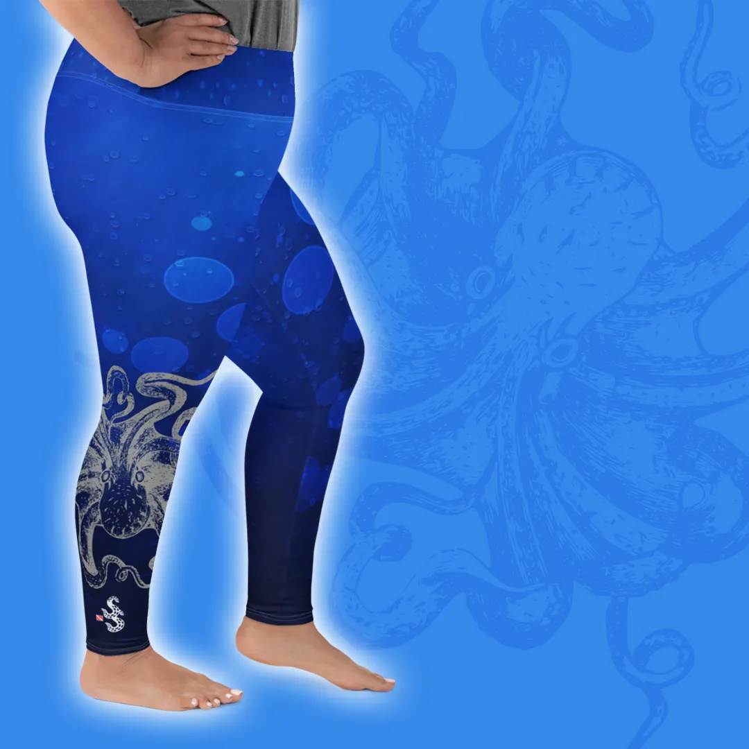 Octopus Hug Plus Size Leggings