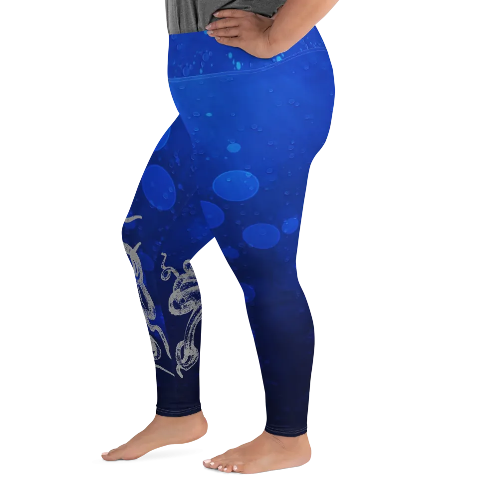 Octopus Hug Plus Size Leggings