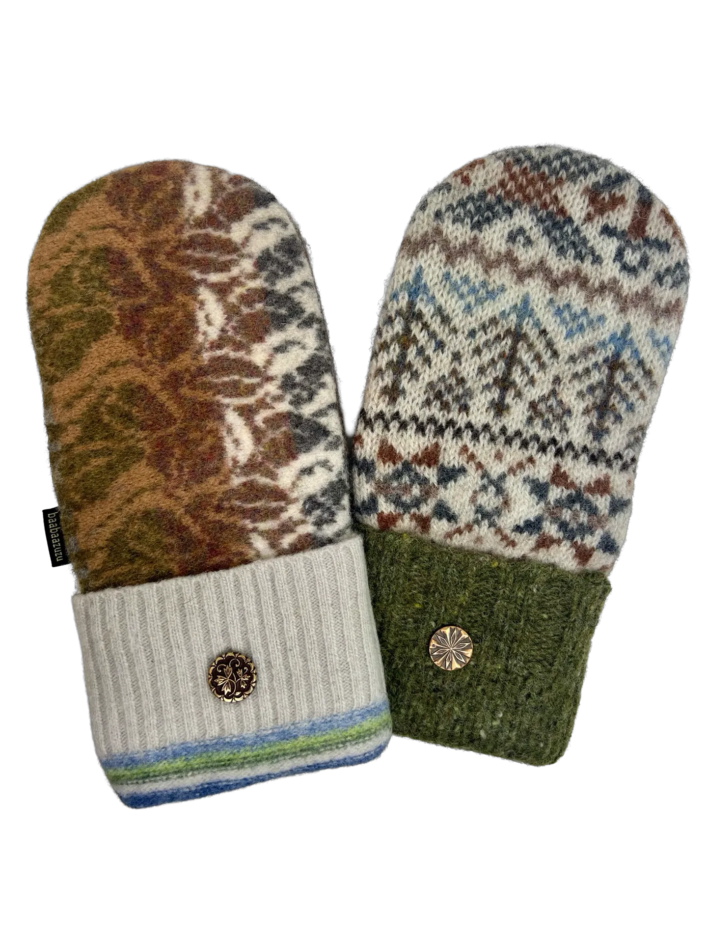 One of a Kind Sweater Mittens 362