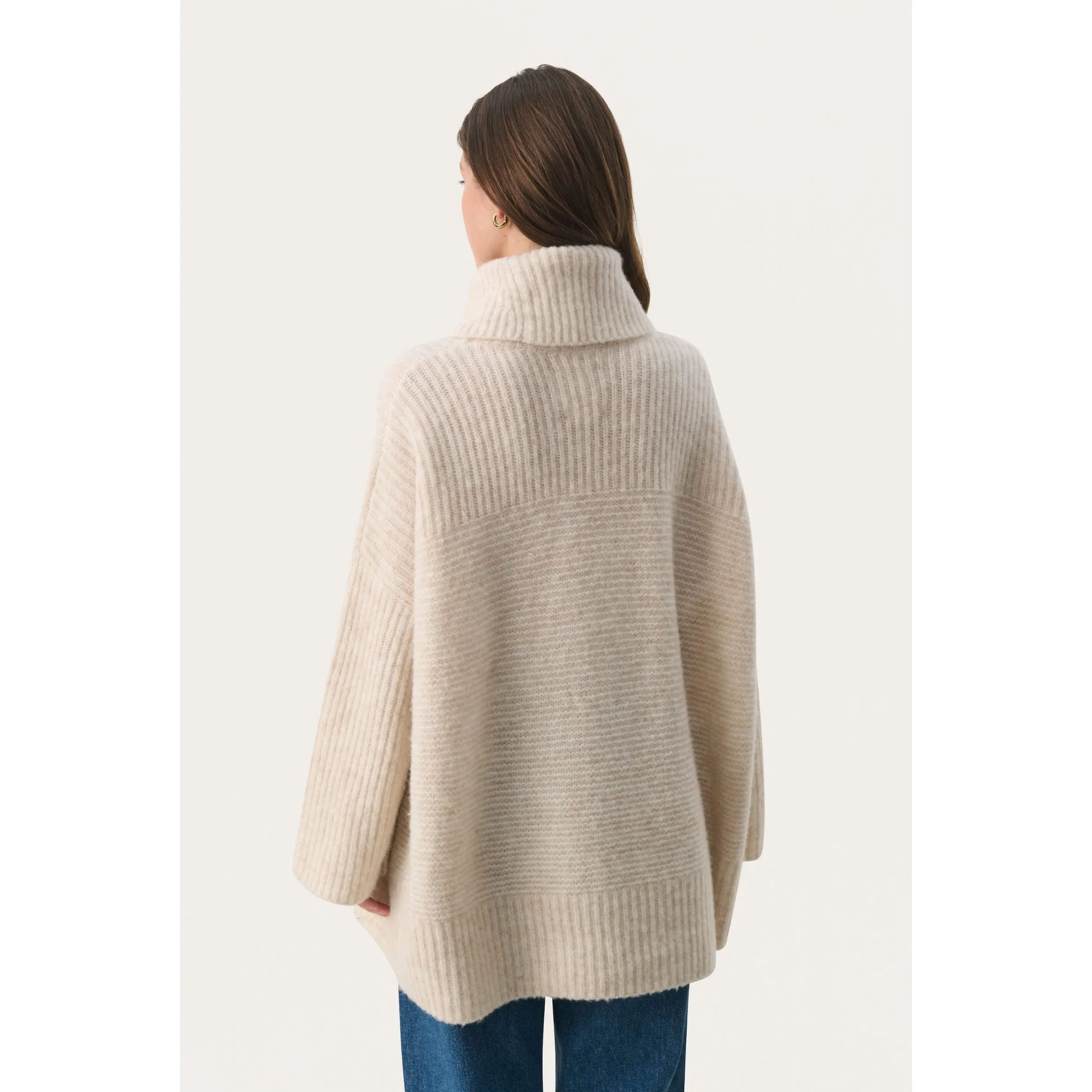 Part Two ToccasPW Jumper in Birch Melange 30309171