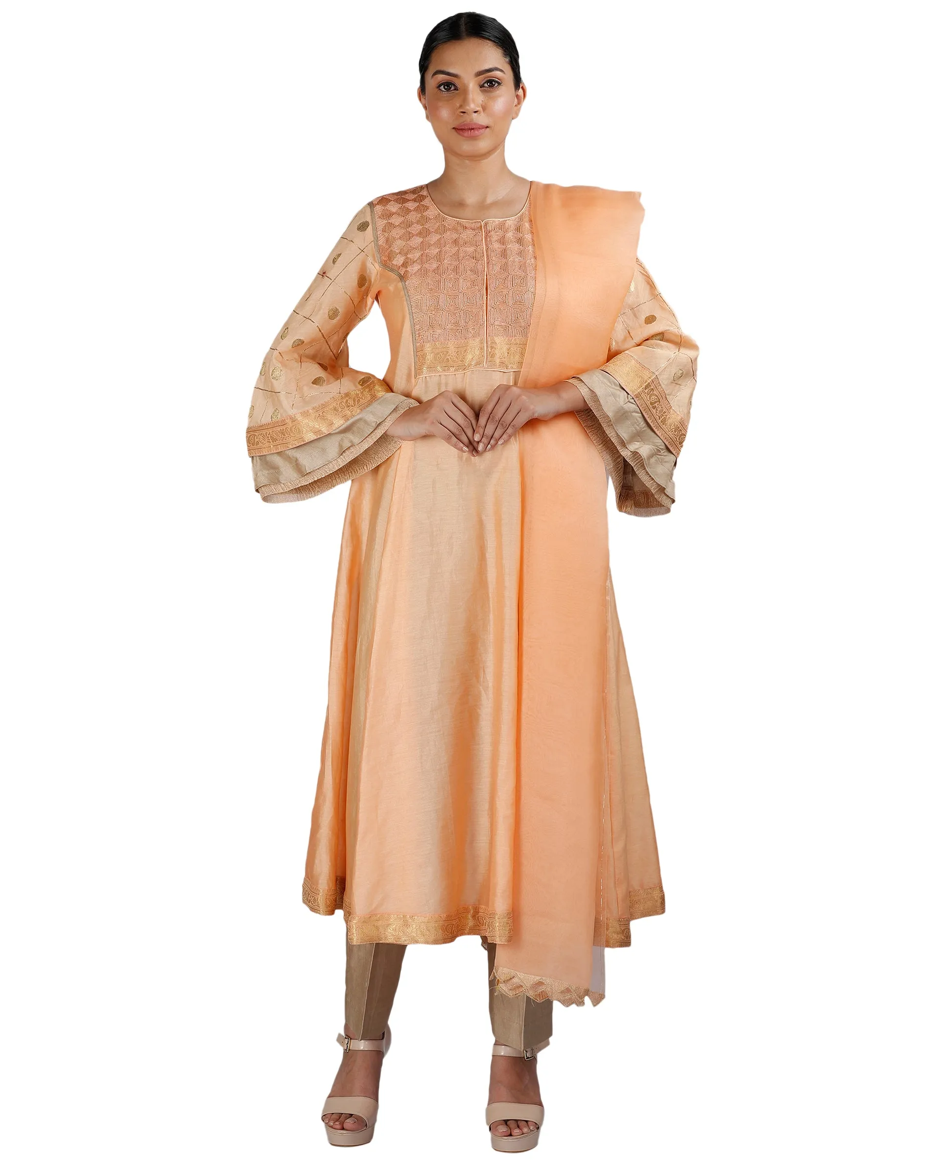 Peach Salwar