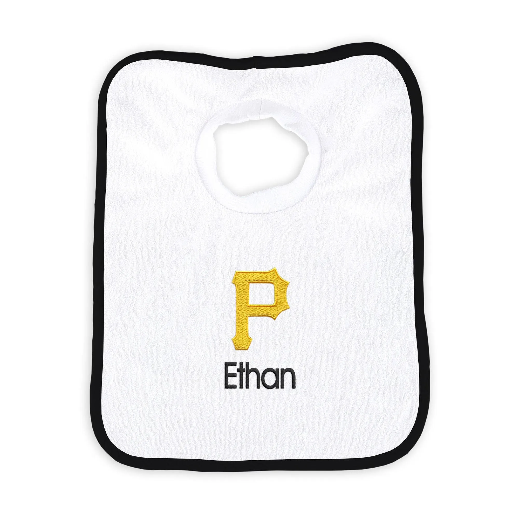 Personalized Pittsburgh Pirates Pullover Bib