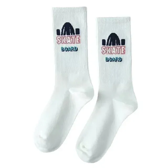 Punk Style Cotton Hip-Hop Socks