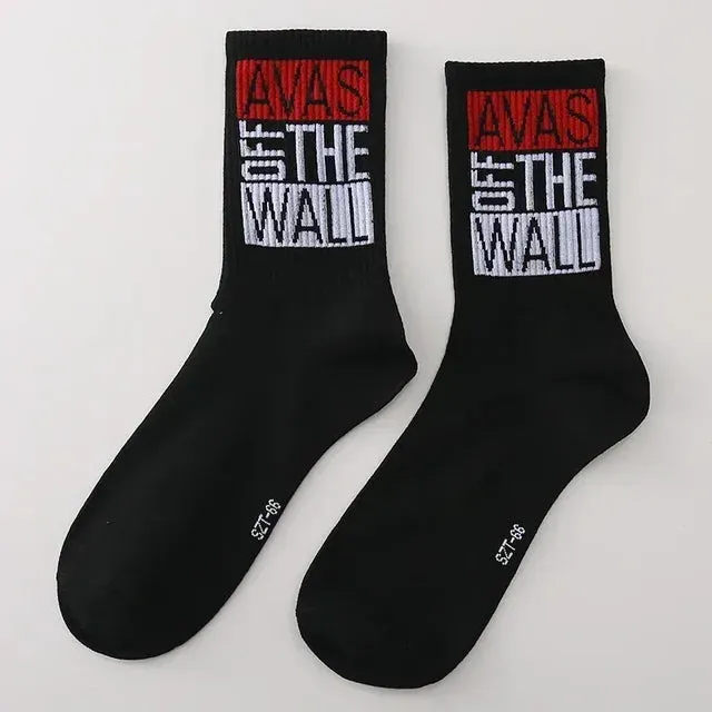 Punk Style Cotton Hip-Hop Socks