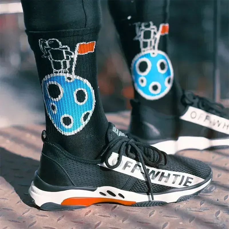 Punk Style Cotton Hip-Hop Socks