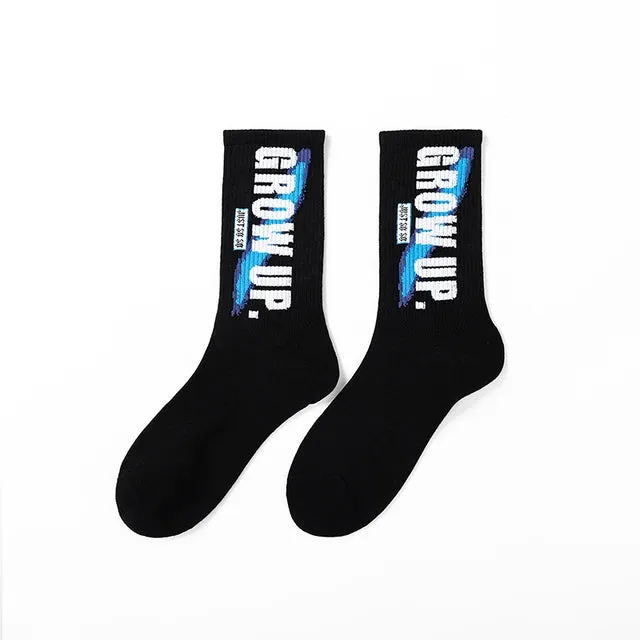 Punk Style Cotton Hip-Hop Socks