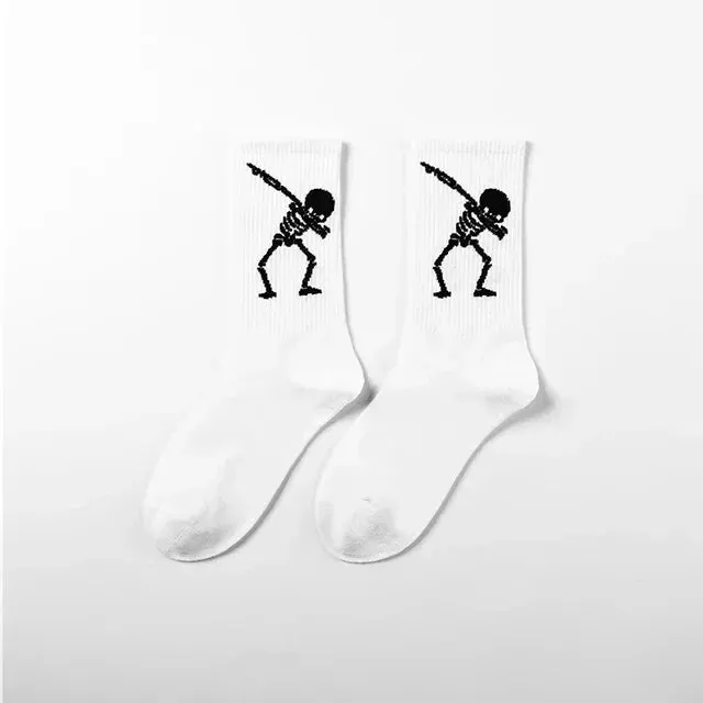 Punk Style Cotton Hip-Hop Socks