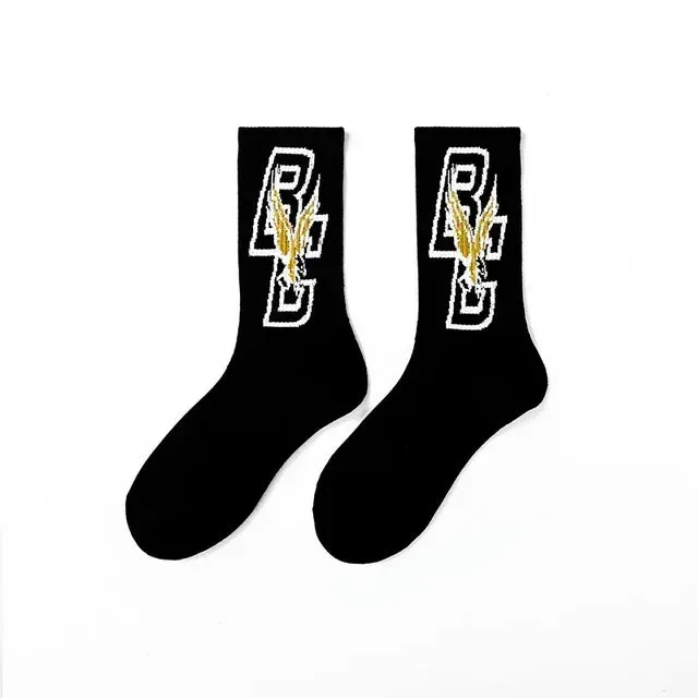 Punk Style Cotton Hip-Hop Socks