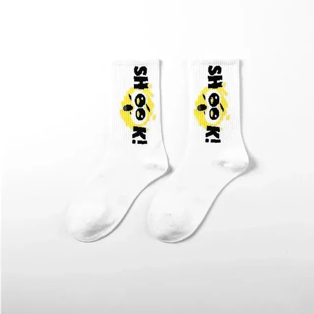 Punk Style Cotton Hip-Hop Socks