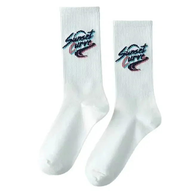 Punk Style Cotton Hip-Hop Socks