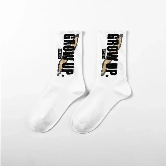 Punk Style Cotton Hip-Hop Socks