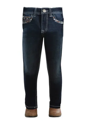 Pure Western Girl's Anjelica Slim Leg Jean- PCP5200576