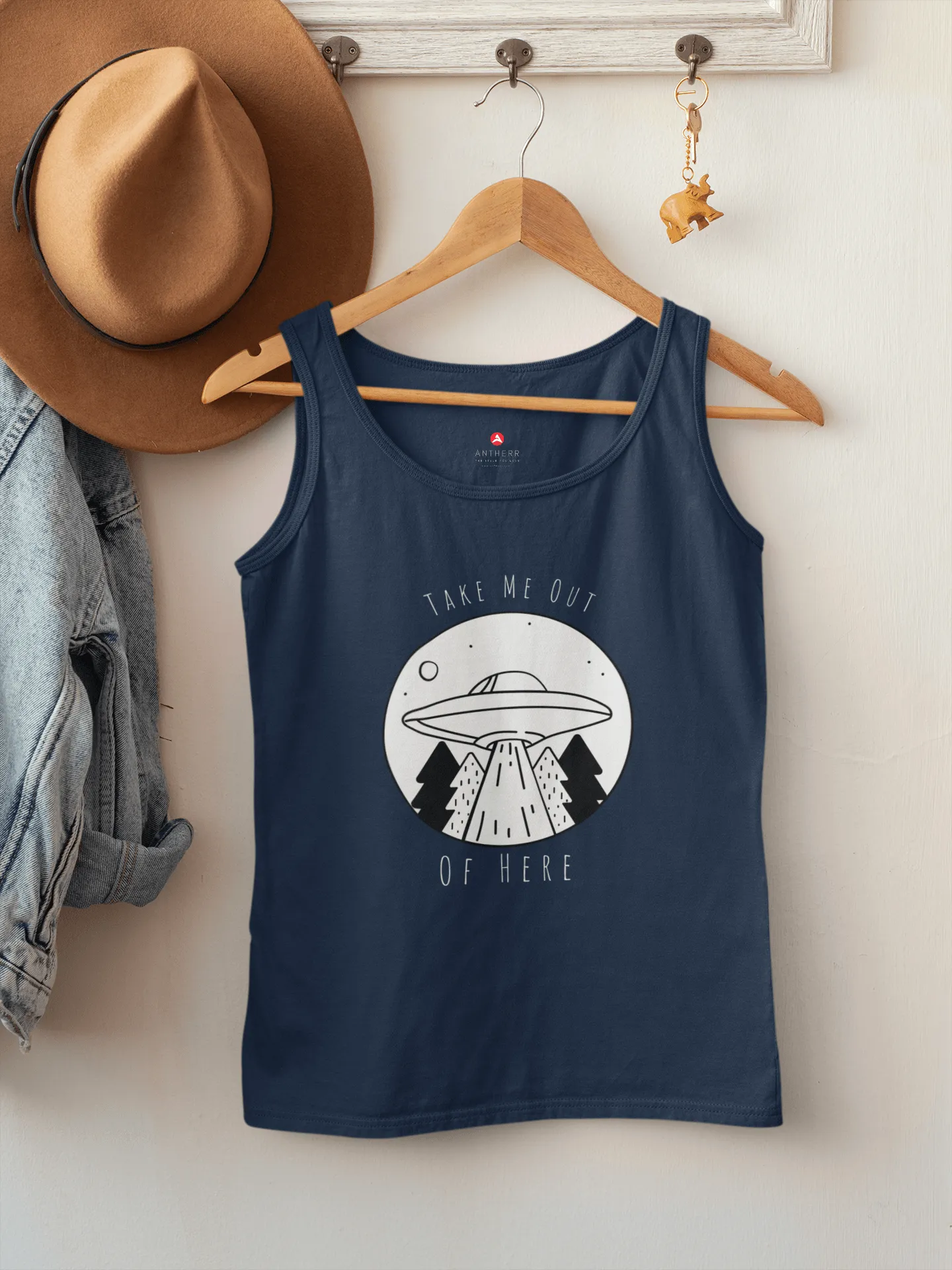 "TAKE ME OUT OF HERE"- SLEEVELESS T-SHIRTS