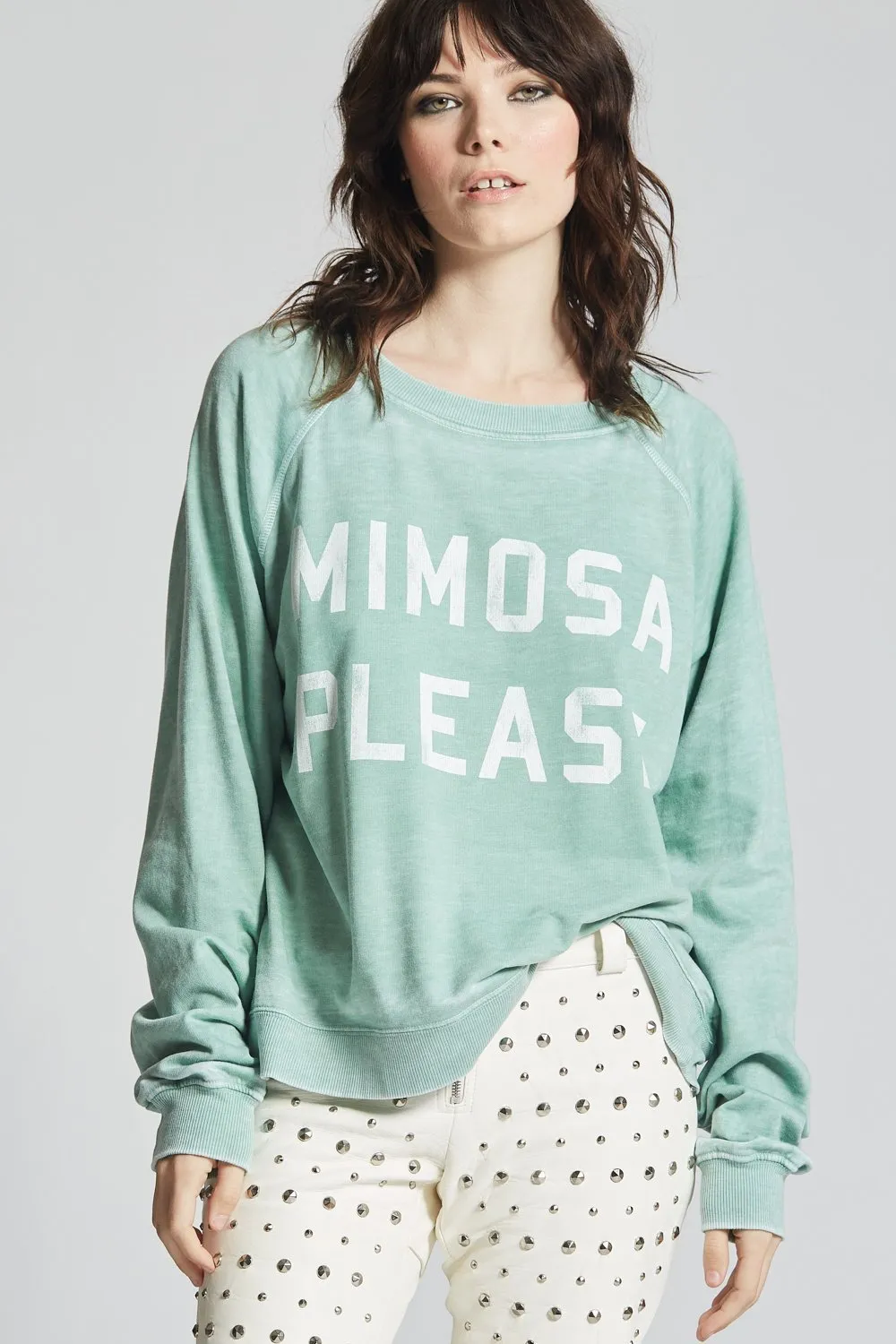 Recycled Karma Mimosa Please Sweatshirt