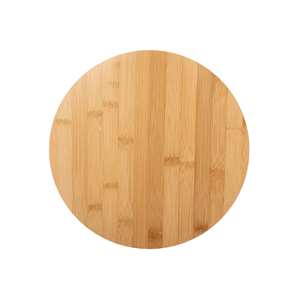 Round Bamboo Cutting Board 11.8" | Sublimation Blanks