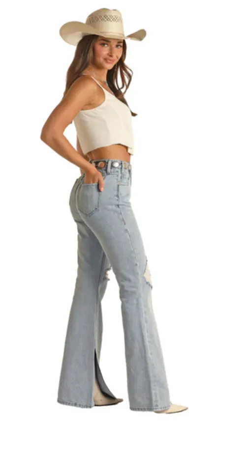 RRWD6HR14N- Rock&Roll Denim Women's Flare