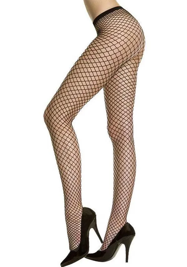 Seamless Mini Diamond Net | PANTYHOSE