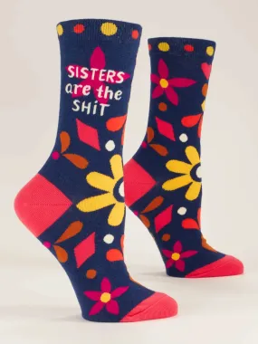 Sisters are the Shit Women's Crew Socks