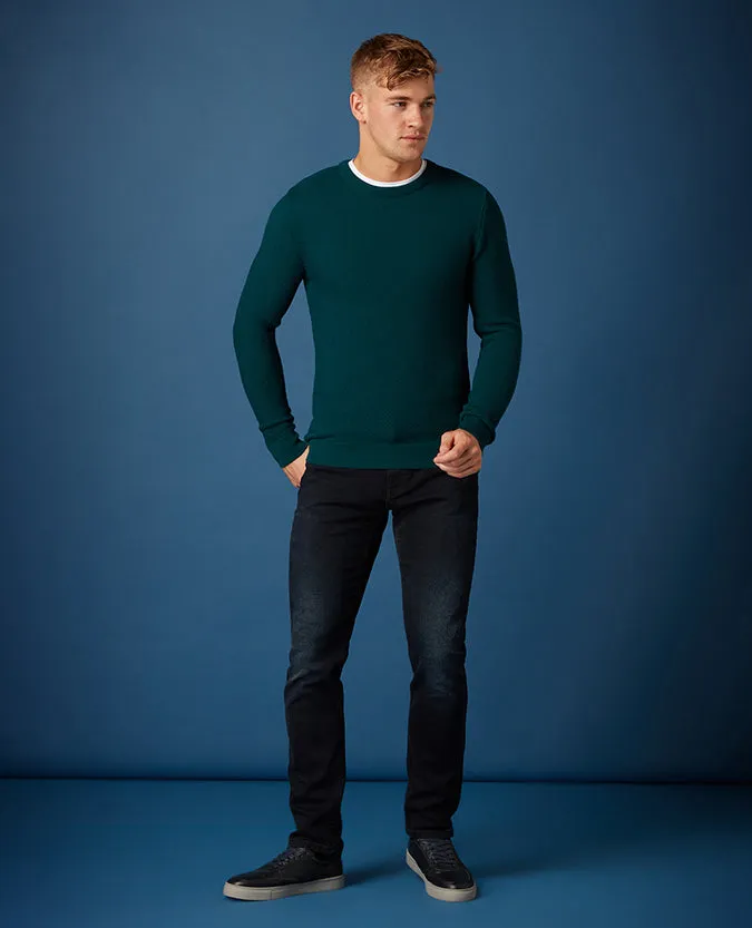 Slim Fit Merino Wool-Blend Sweater