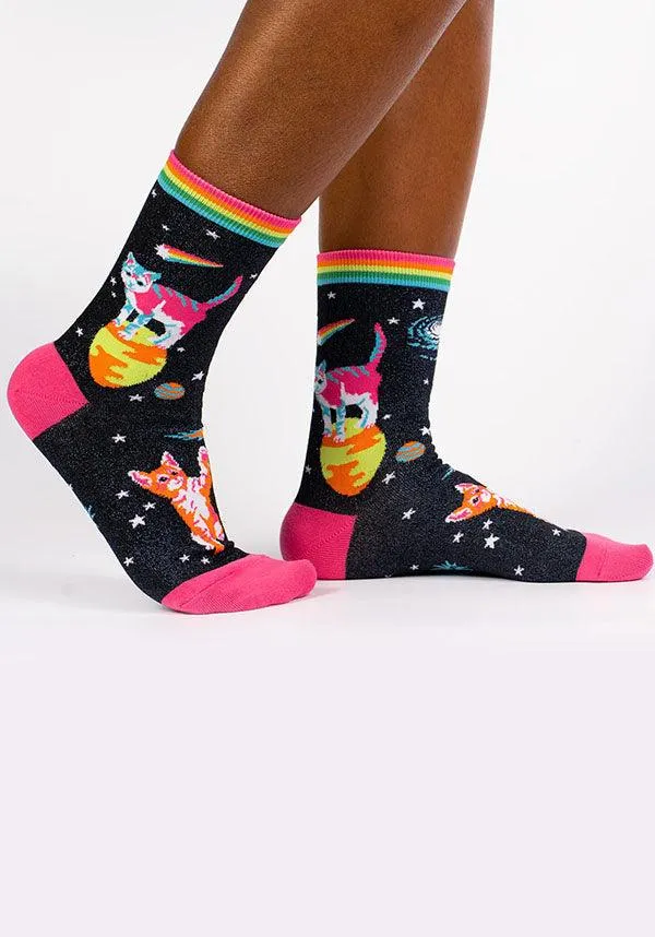 Space Cats | CREW SOCKS