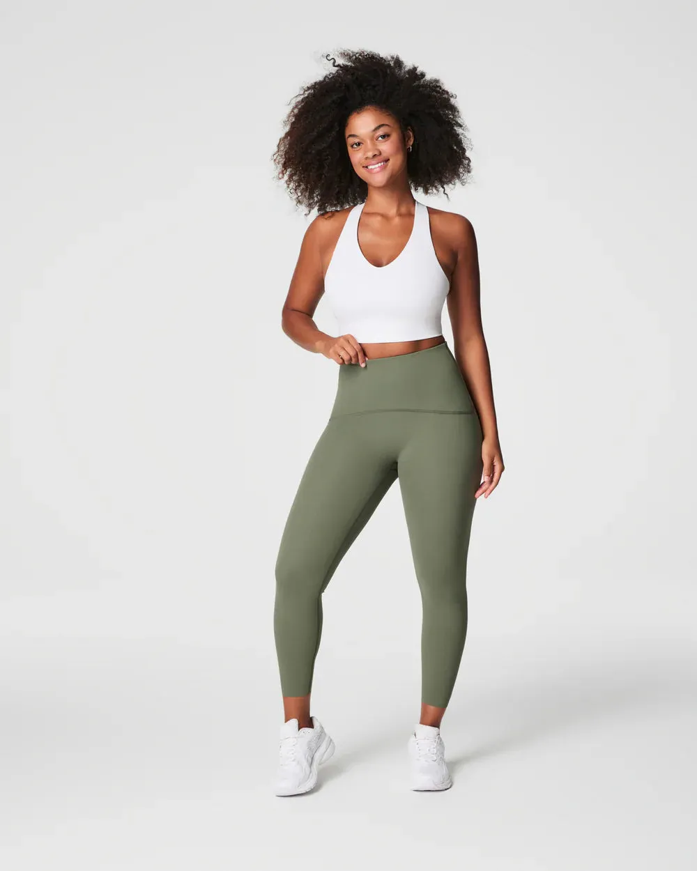 SPANXshape 7/8 Booty Boost Leggings in Clover