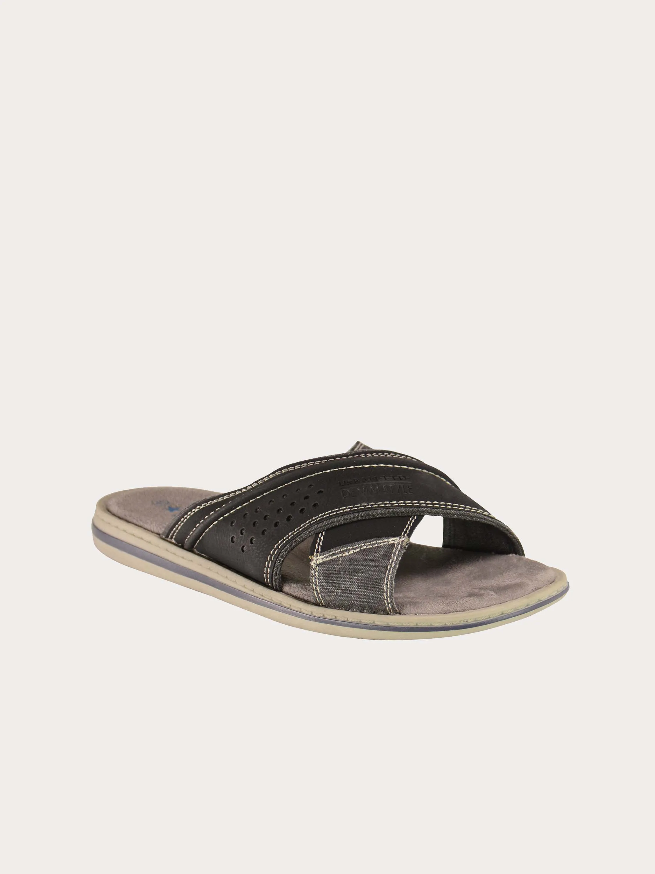 Sprox Men's Suede Slider Sandals