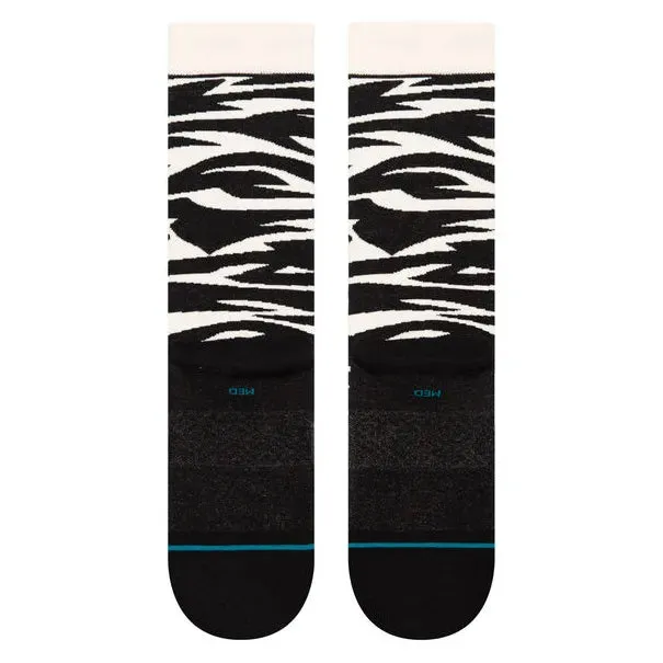 Stance Sock Spike Crew - Black / White