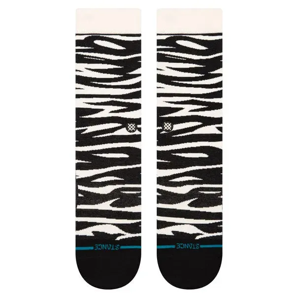 Stance Sock Spike Crew - Black / White