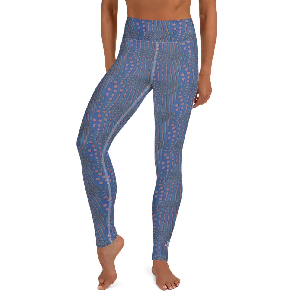 Sunrise Puffer Leggings - High Waist (Warehouse)